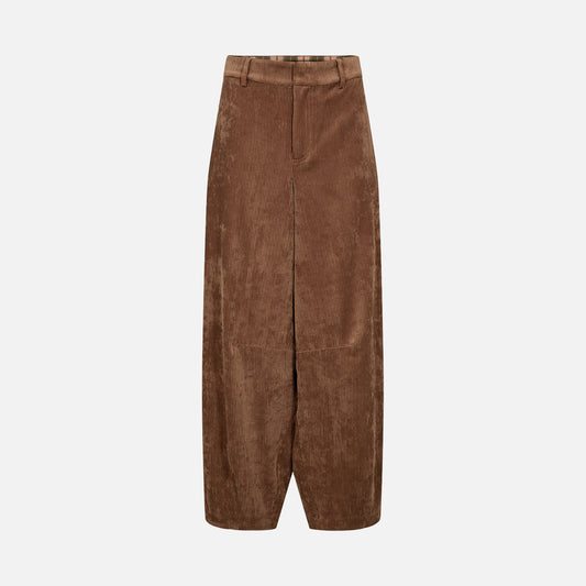 Nucelise Barrel Pants fra Nümph - Deep Taupe