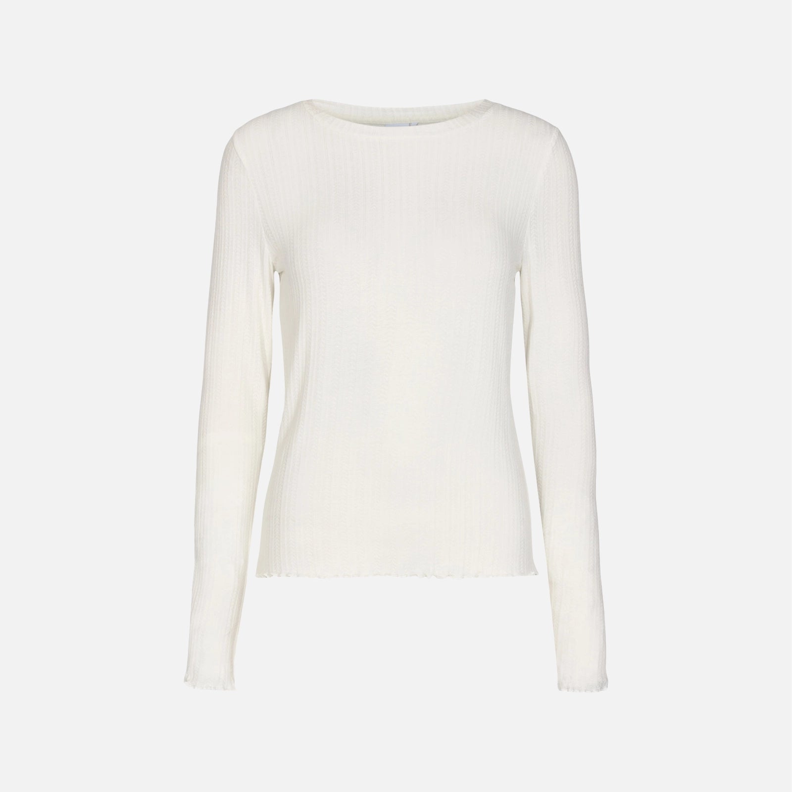 Nuclima bluse fra Nümph i Cloud Dancer