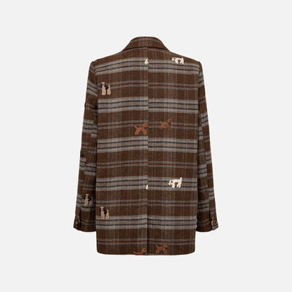 Nuezma Blazer fra Nümph - Kelp - Ryg