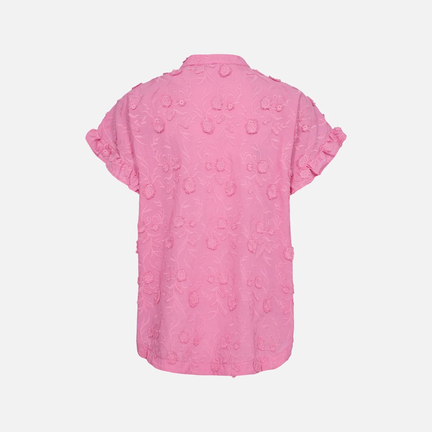 Nugiesalla Shirt fra Nümph - Pink Carnation - Ryg