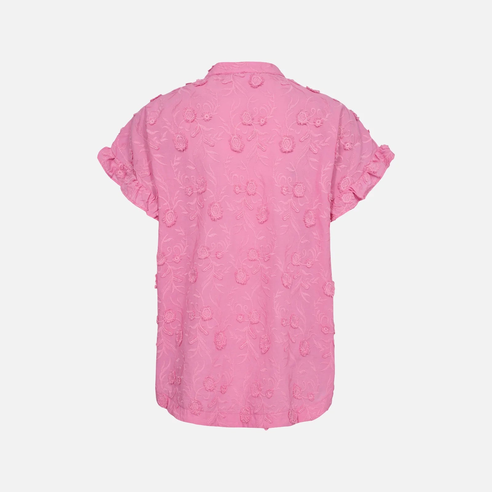 Nugiesalla Shirt fra Nümph - Pink Carnation - Ryg