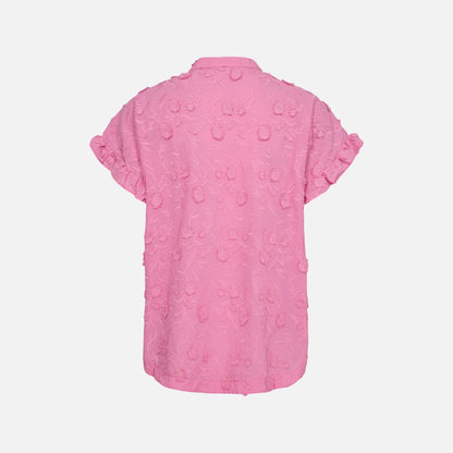 Nugiesalla Shirt fra Nümph - Pink Carnation - Ryg