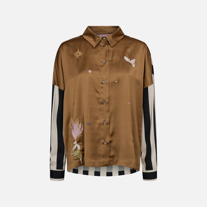 Numinzu Shirt fra Nümph - Cumin