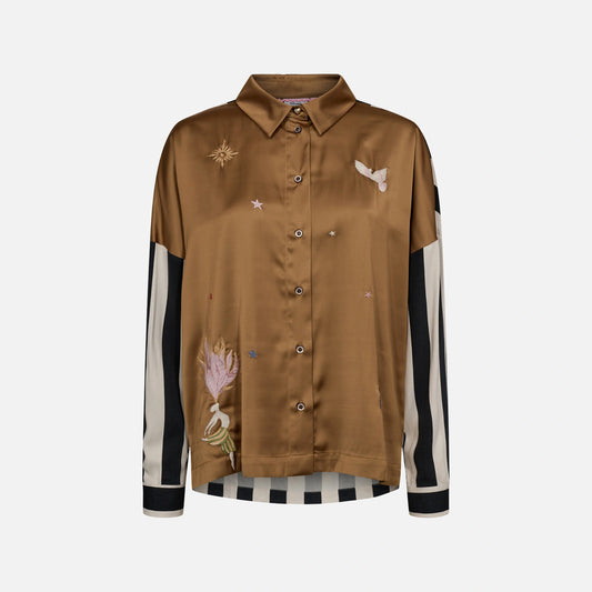 Numinzu Shirt fra Nümph - Cumin