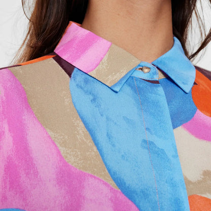 Tupi Shirt fra Nümph (detalje krave)