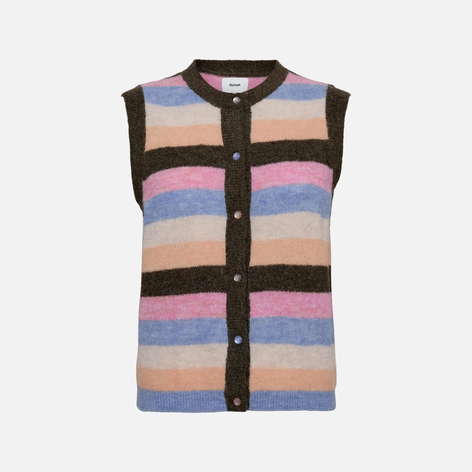 Nuriette Stripey Vest fra Nümph - Sea Turtle