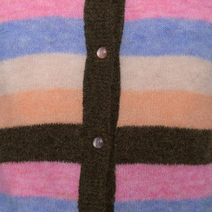 Nuriette Stripey Vest fra Nümph - Sea Turtle - Detalje knapper