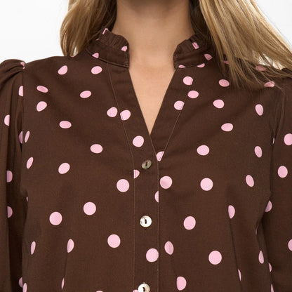 Nusine Shirt fra Nümph - Shopping Bag - Detalje