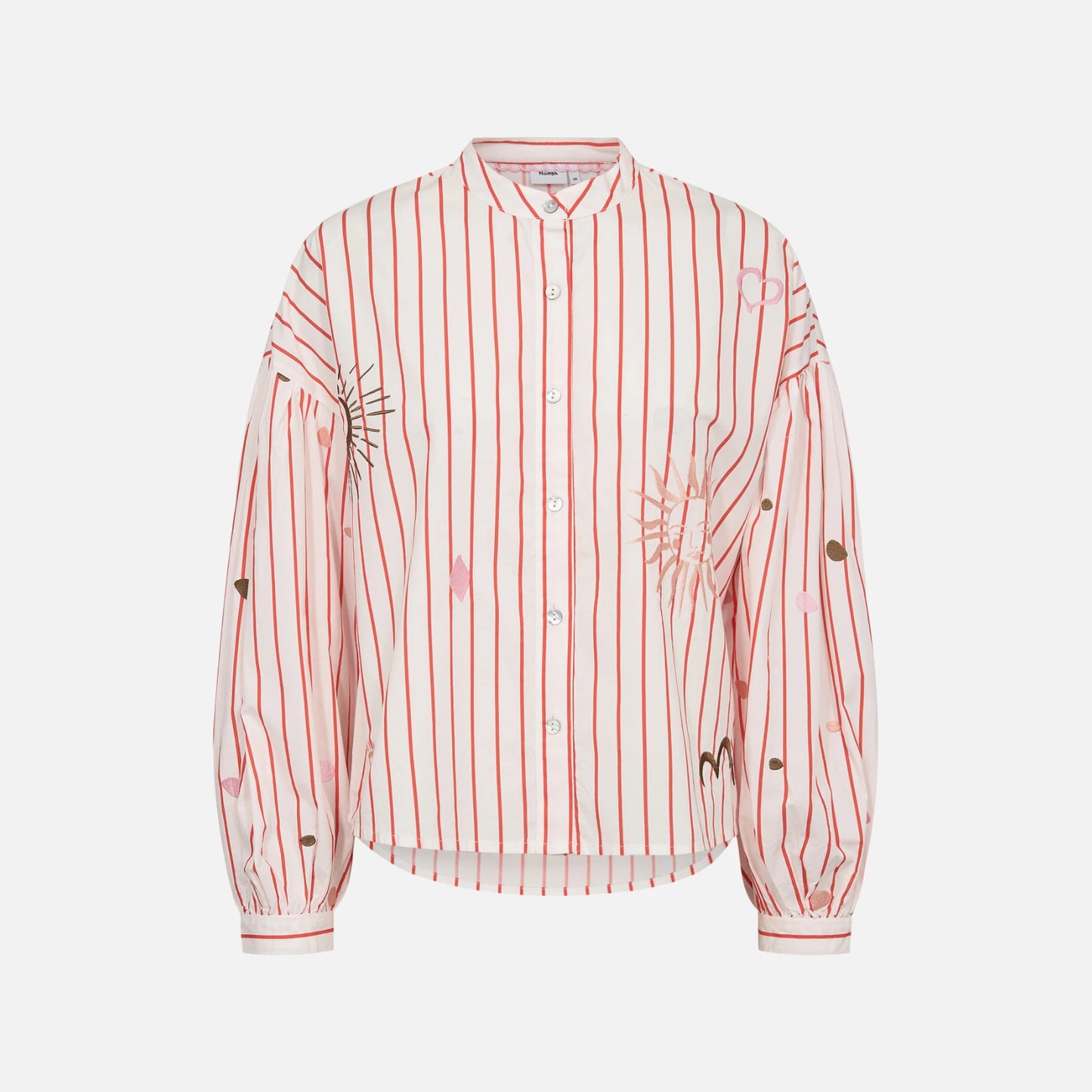 Nusoleima Shirt fra Nümph - Cloud Dancer