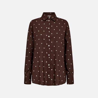 Nutrillo Shirt fra Nümph - Chicory Coffee