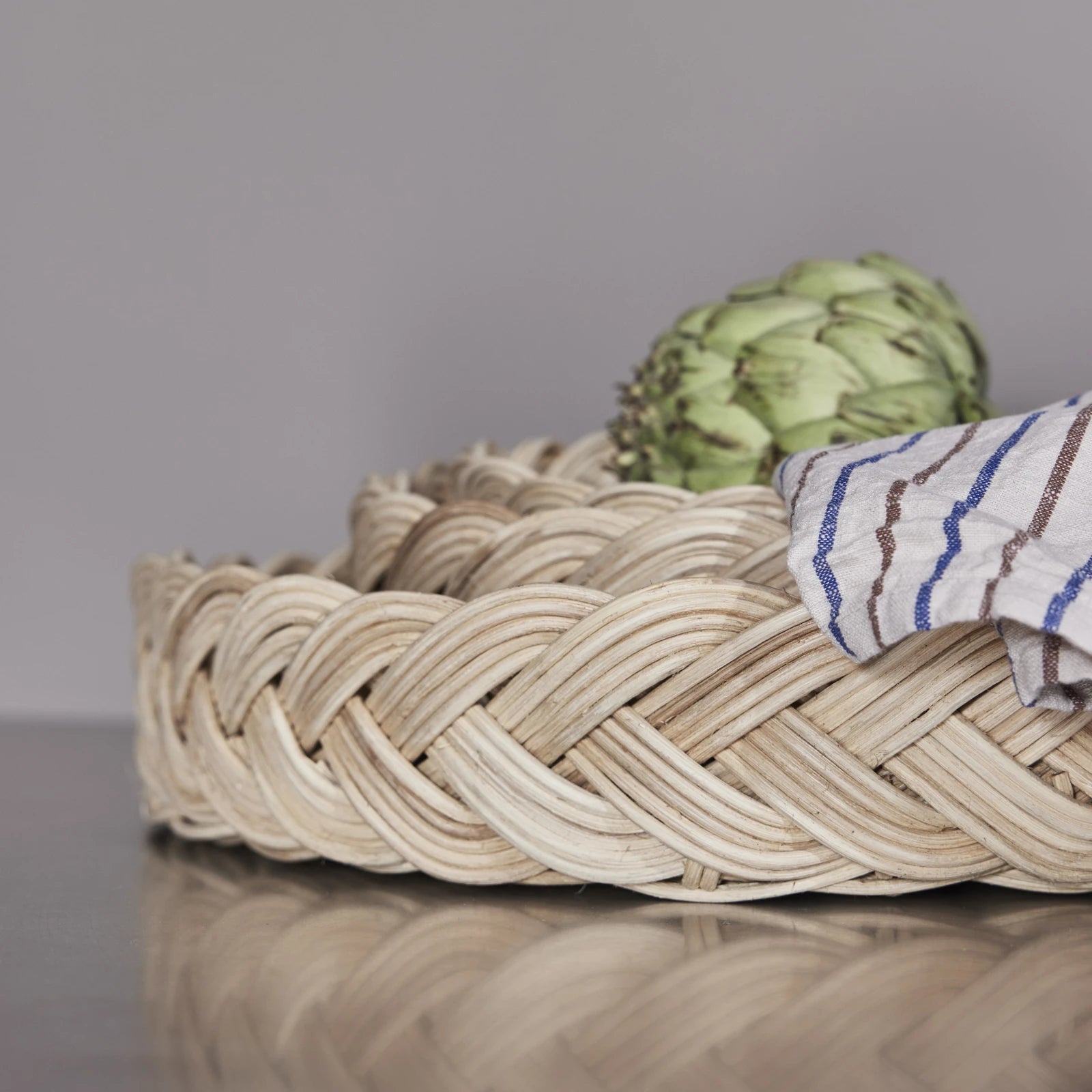 Maru Brødkurv fra OYOY i rattan (detalje)