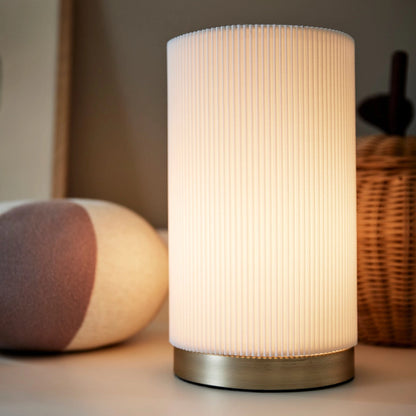 Dora Bordlampe fra PR Home - Hvid - Detalje