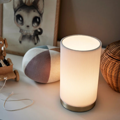 Dora Bordlampe fra PR Home - Hvid - Set ovenfra