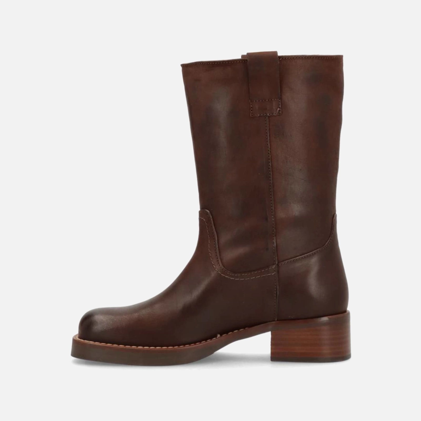 Cameron Støvler fra Phenumb - Brown Leather - Inderside