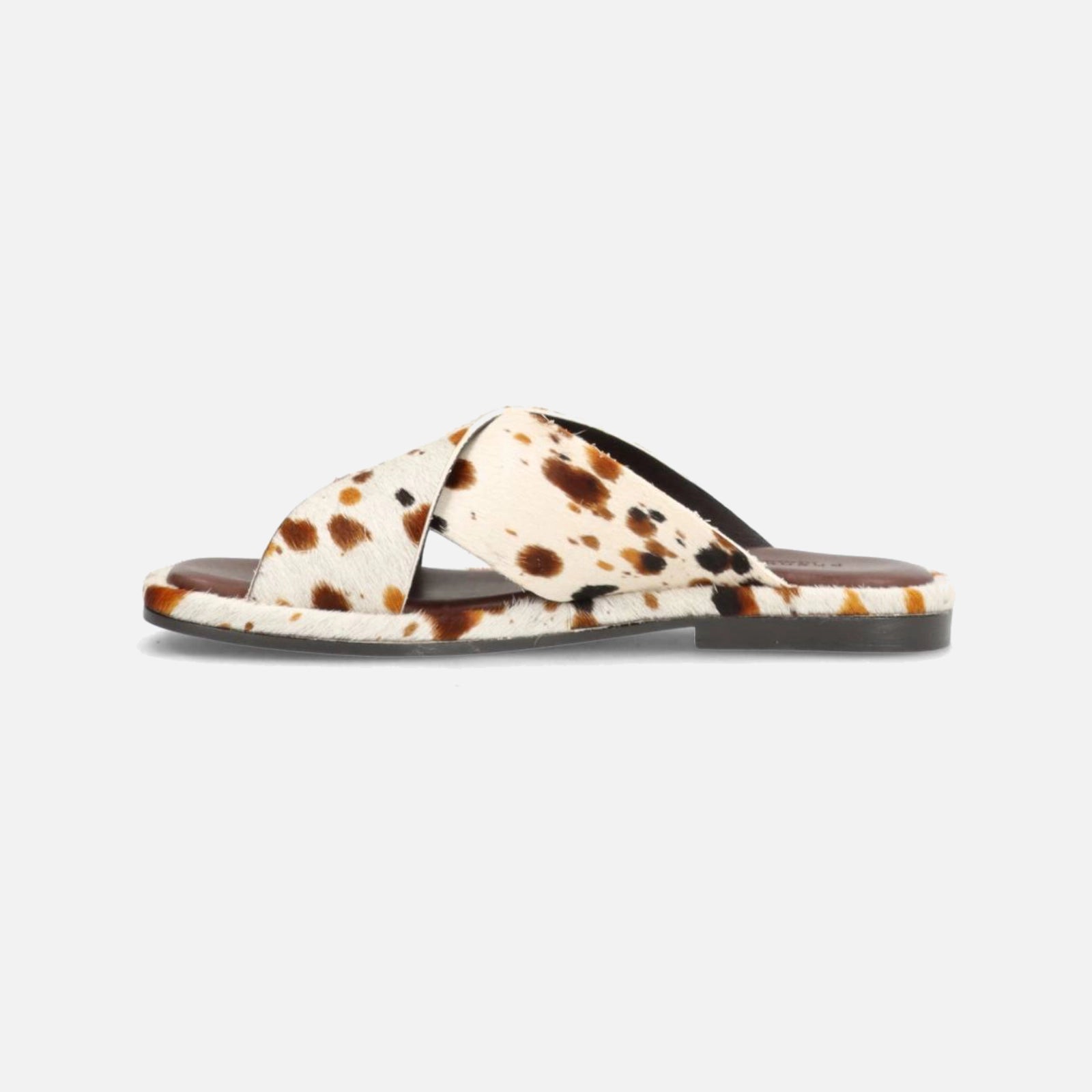 Onry HA sandaler fra Phenumb - Dalmatian Brown Pony Hair - Inderside