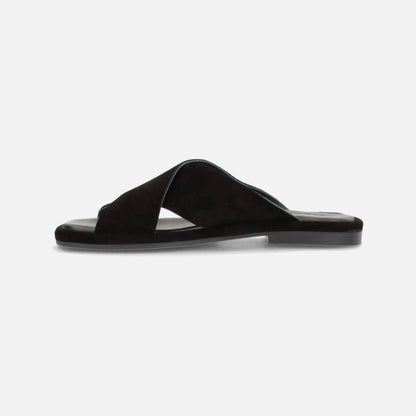 Onry S Sandaler fra Phenumb - Black Suede - Inderside