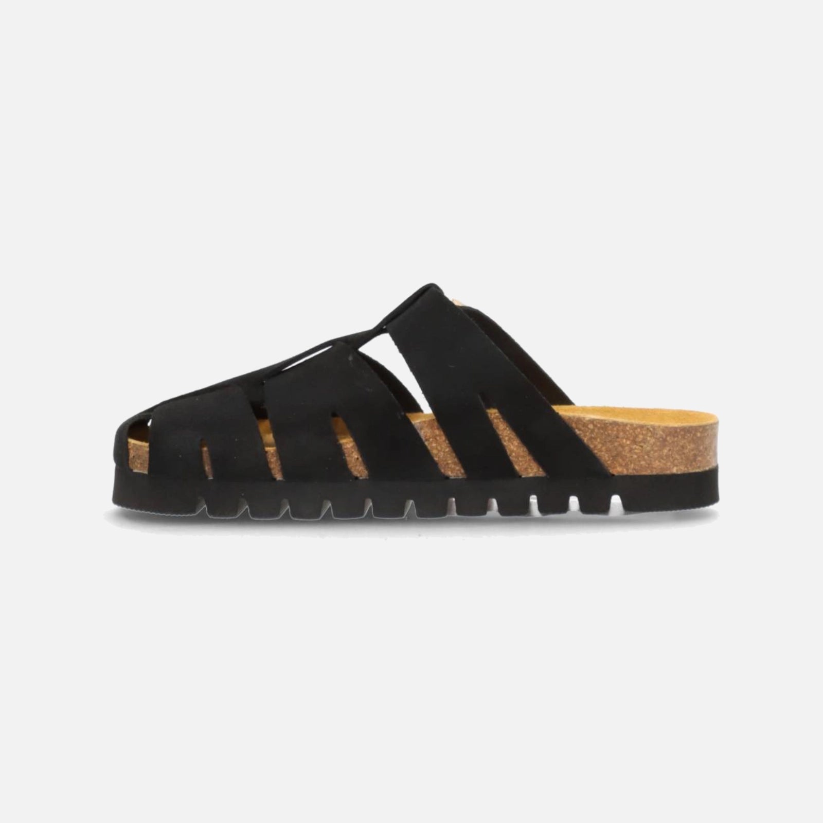 Punch S Slip-ins fra Phenumb - Black Suede - Inderside