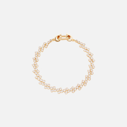 Claire Crystal Bracelet fra Pico - Forgyldt