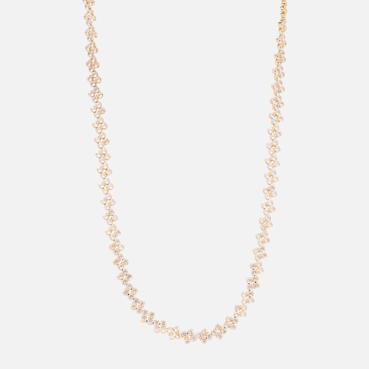 Claire Crystal Necklace fra Pico - Forgyldt