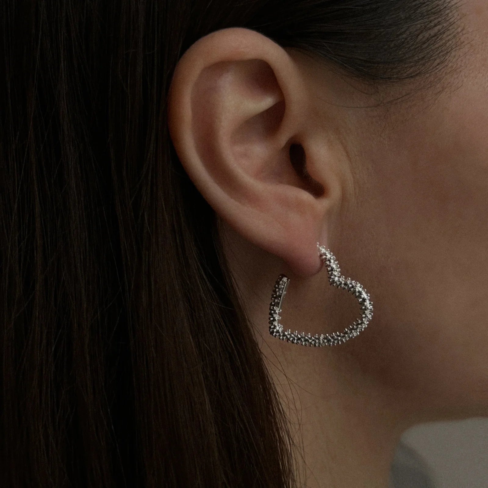 Eros Studs fra Pico - Forsølvet - Modelfoto