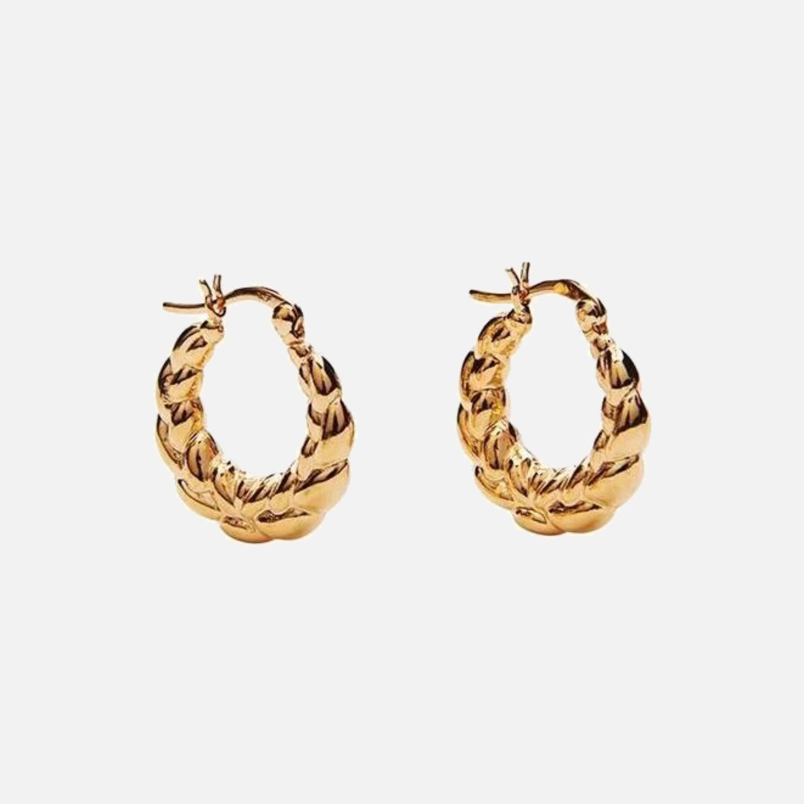 Everly Hoops fra Pico - Forgyldt