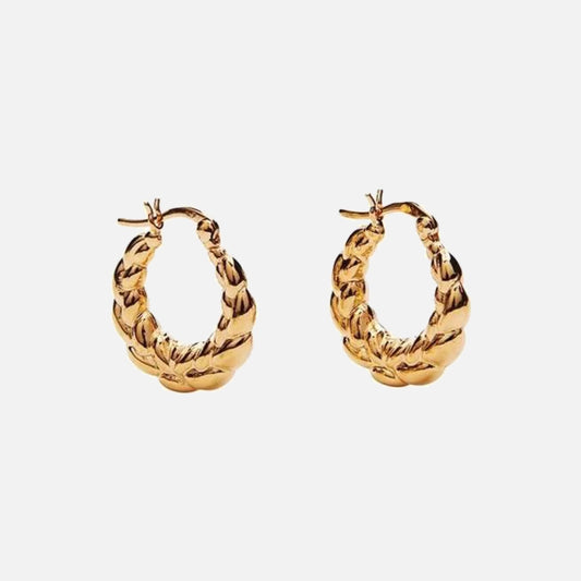 Everly Hoops fra Pico - Forgyldt