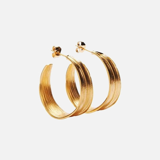 Olive Studs fra Pico - Forgyldt