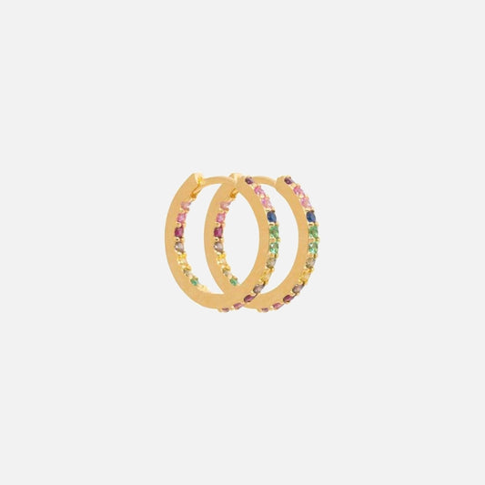 Rainy Medium Hoops - Flere Varianter