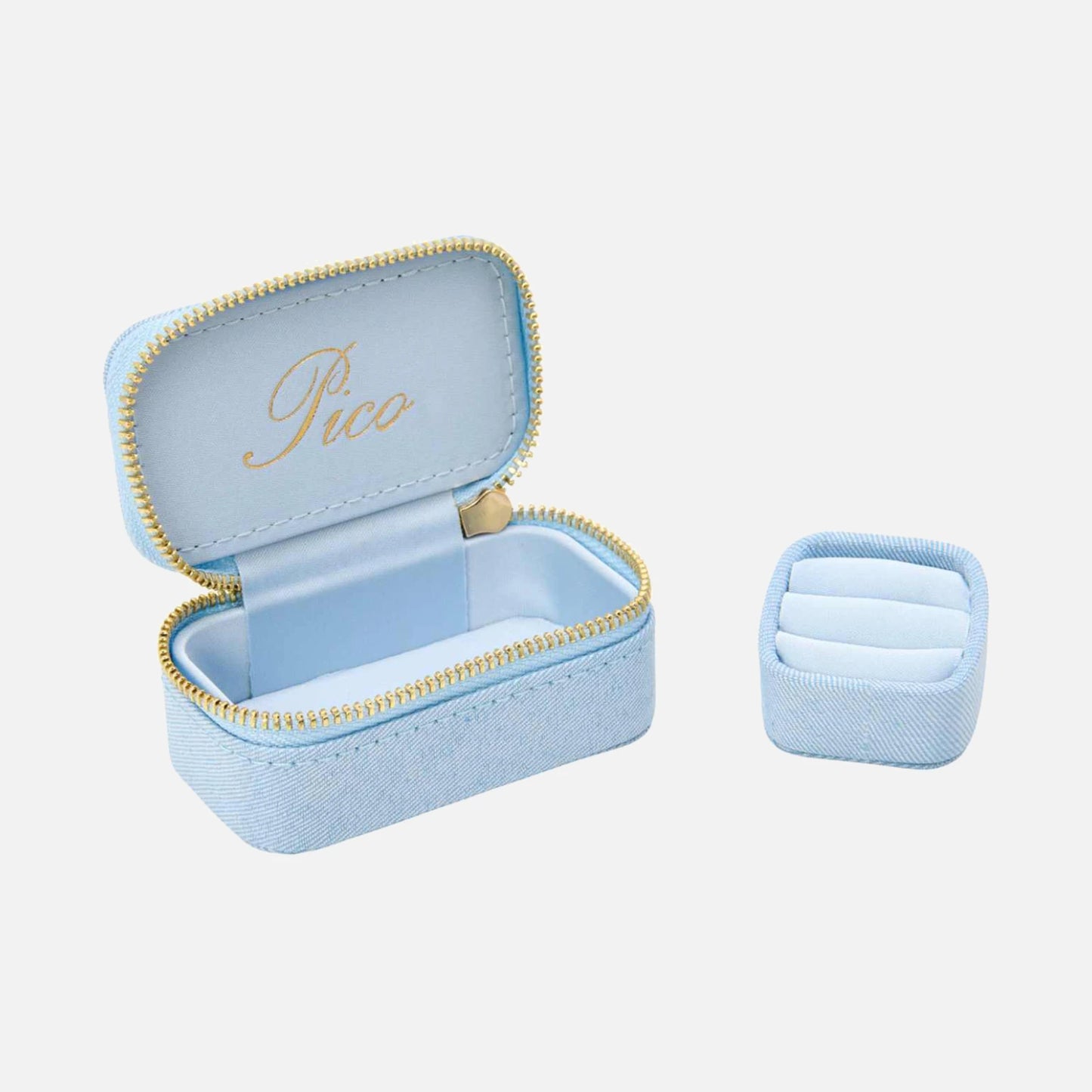 Small Trinket Box fra Pico - Light Blue - Åbent 2