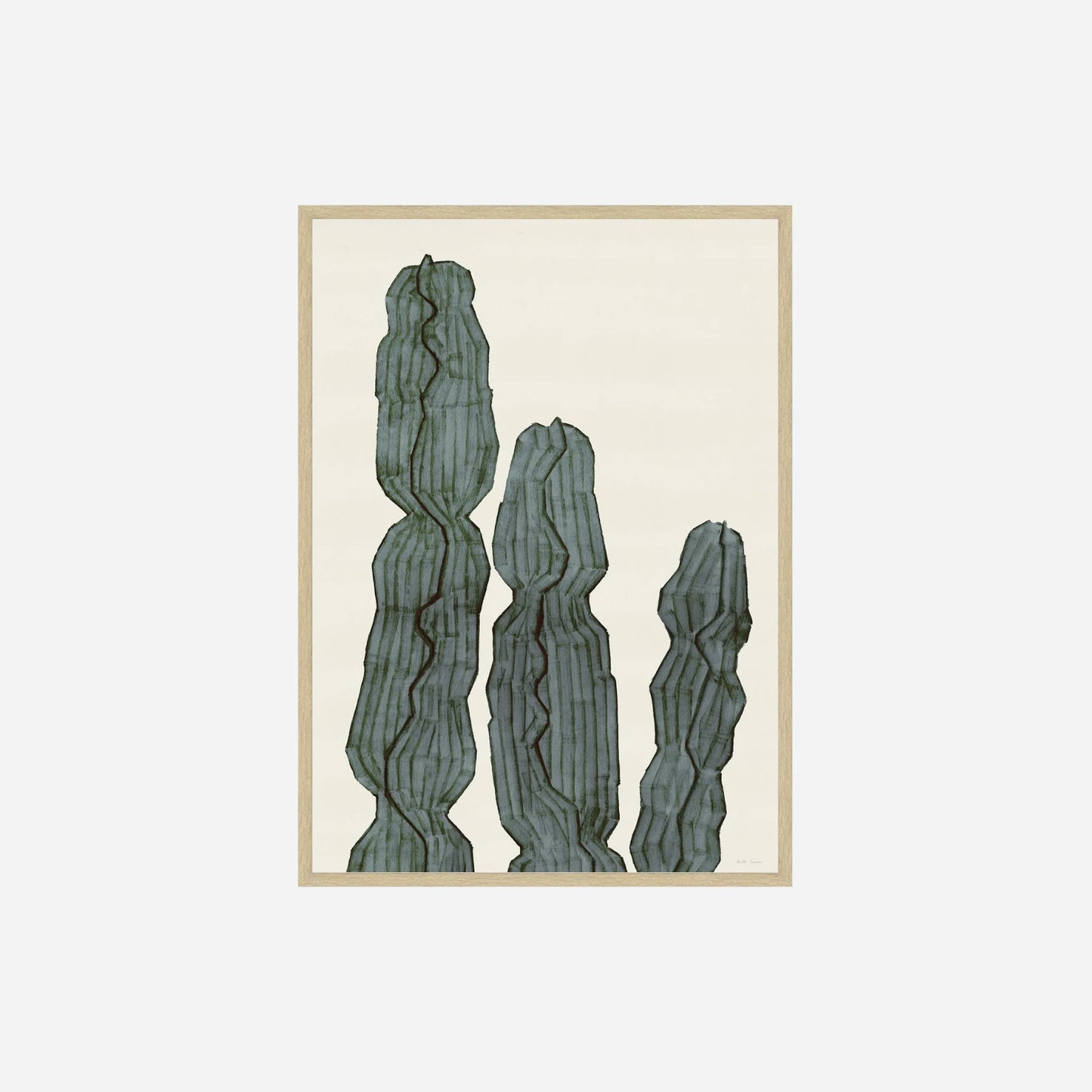 Cactus Euphorbia plakat fra Poster & Frame