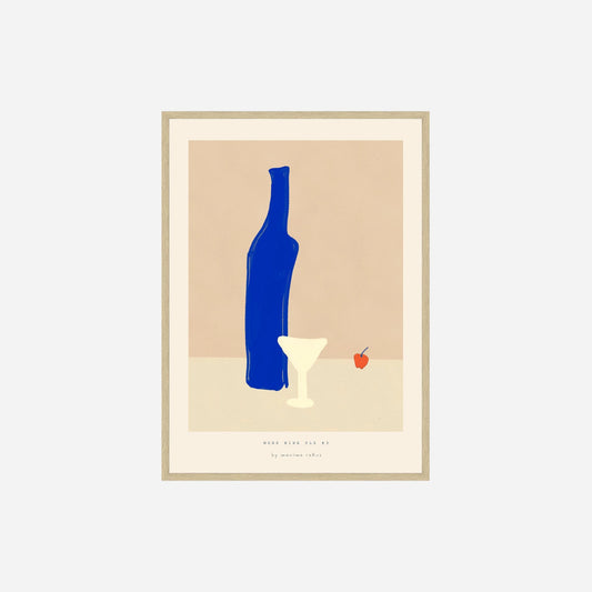 More Wine Plz #3 Plakat fra Poster & Frame