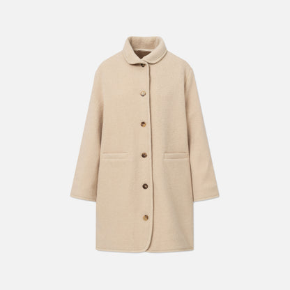 Cedar Teddy Coat - Rue De Tokyo - Ecru