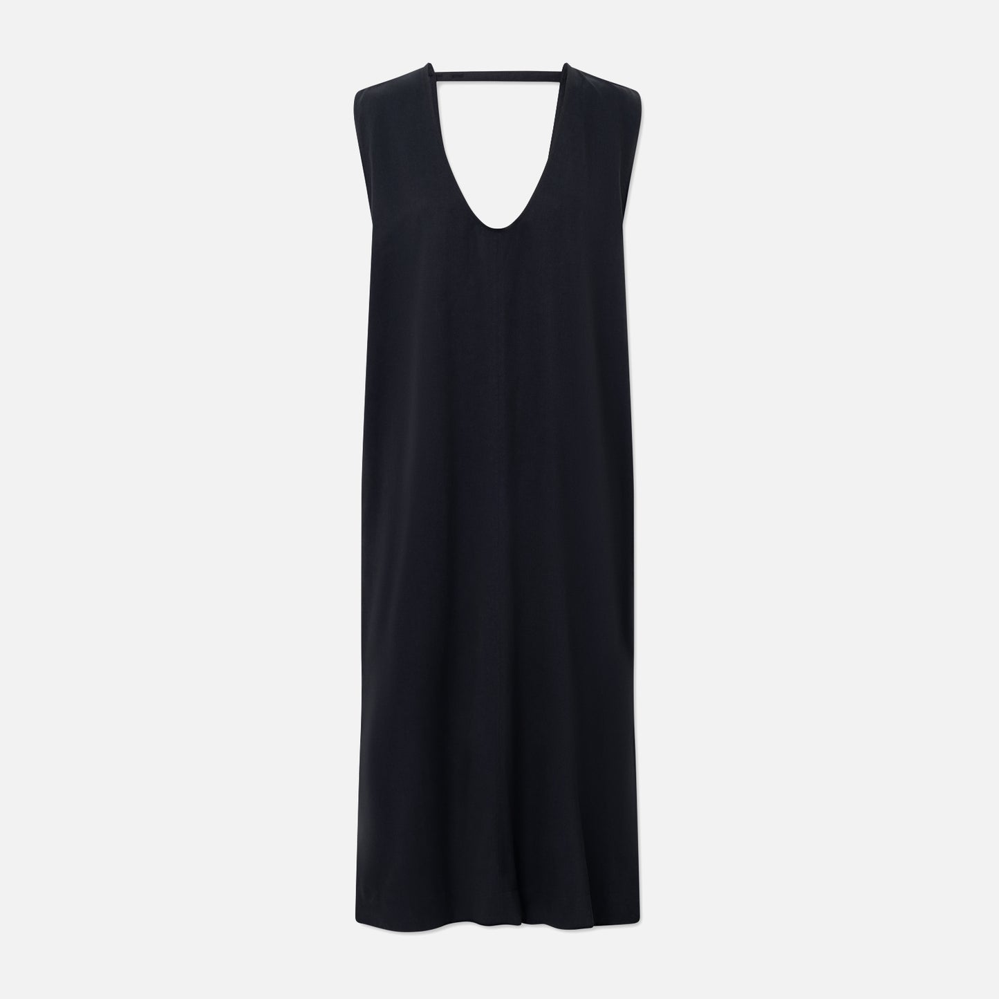 Donella Sandwashed CT Tencel Dress - Rue De Toyko - Navy