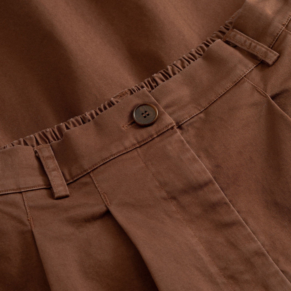 Pen Twill Skirt - Rue De Tokyo - Capuccino - Detalje