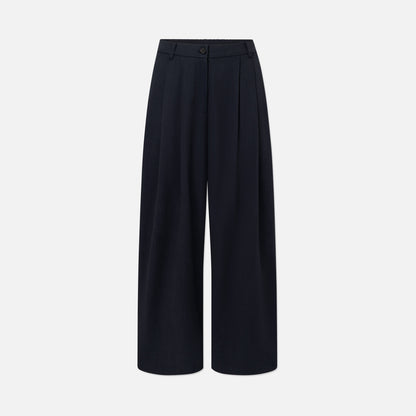 Prudie Sandwashed CT Tencel Pants - Rue De Tokyo - Navy