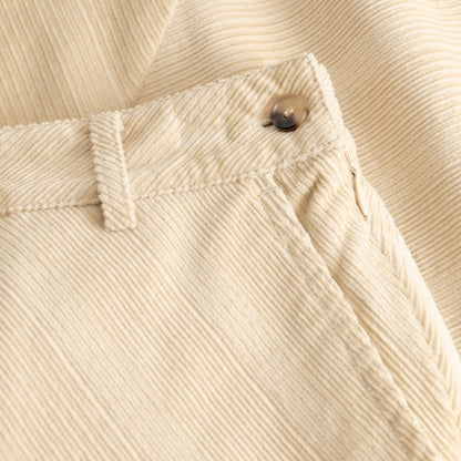 Prym Structured Corduroy Skirt - Rue De Tokyo - Eggshell - Detalje