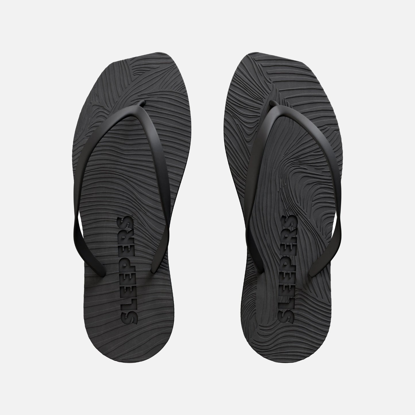 Sleepers Tapered Flip Flop - Black