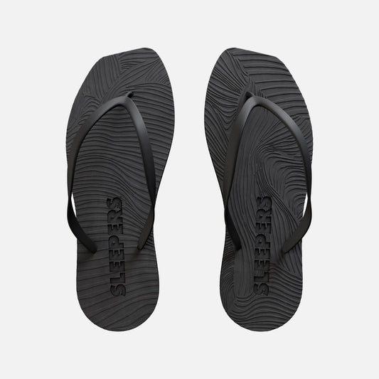 Sleepers Tapered Flip Flop - Black