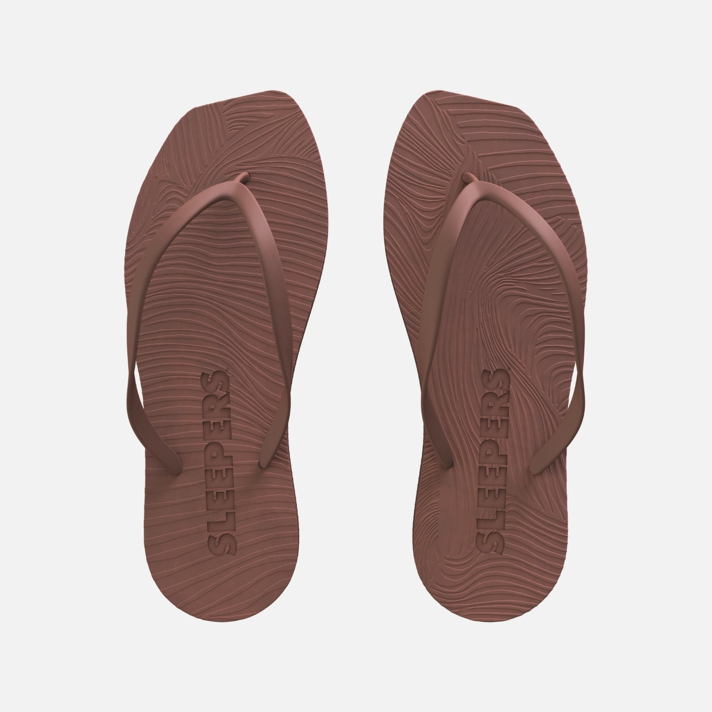 Sleepers Tapered Flip Flop - Brown