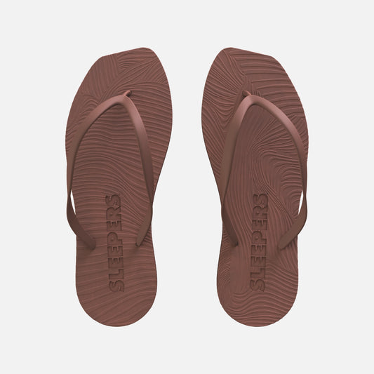 Sleepers Tapered Flip Flop - Brown