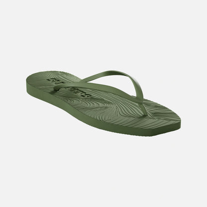 Sleepers Tapered Flip Flop - Green