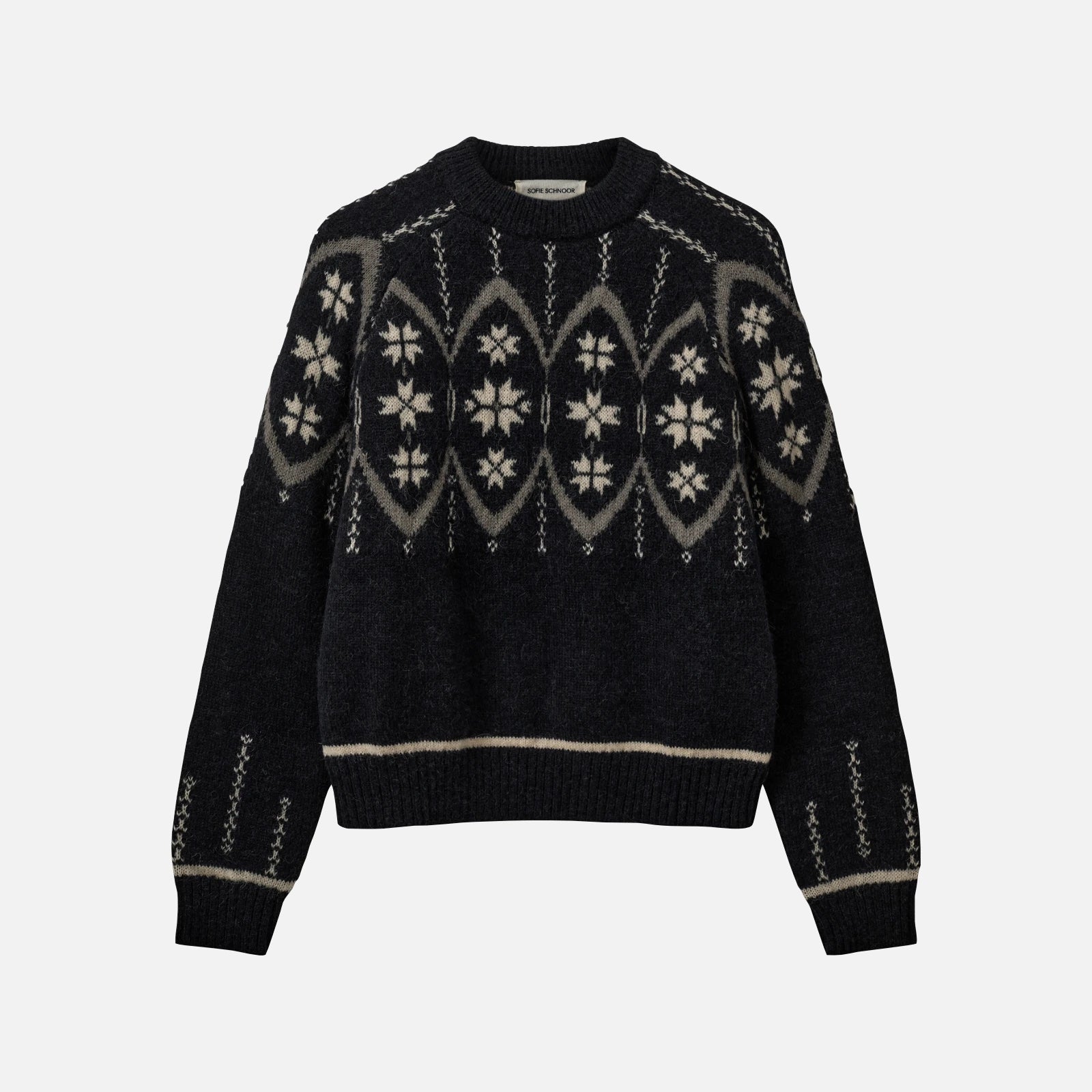 AinaSW Sweater fra Sofie Schnoor - Black Mix