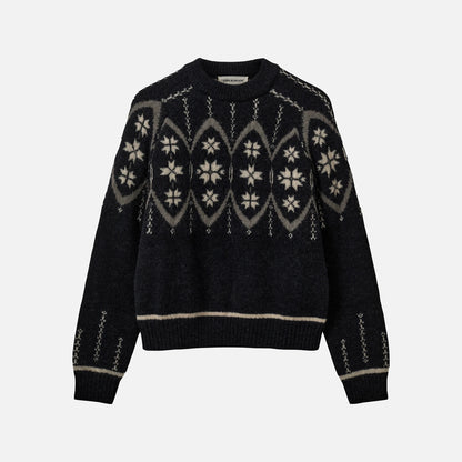 AinaSW Sweater fra Sofie Schnoor - Black Mix
