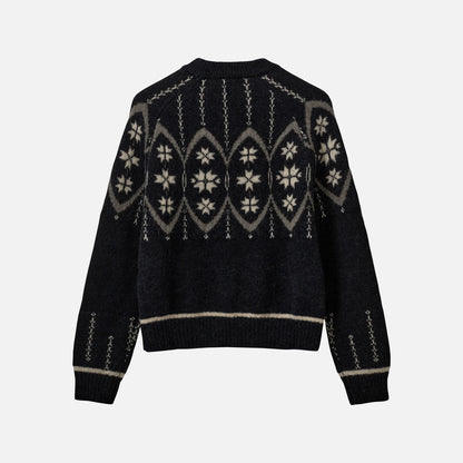 AinaSW Sweater fra Sofie Schnoor - Black Mix - Ryg