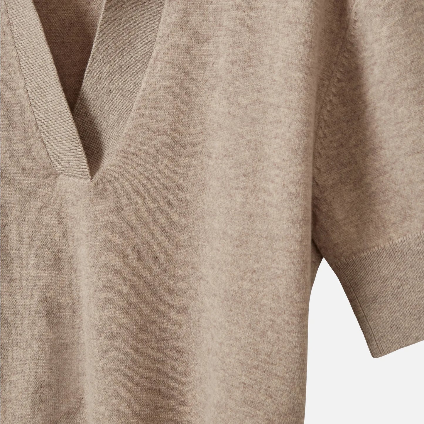 AmalySW Blouse fra Sofie Schnoor - Brown Melange - Detalje ærme