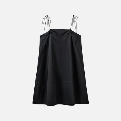 AnayaSW A-Shape Mini Dress fra Sofie Schnoor - Black - Ryg