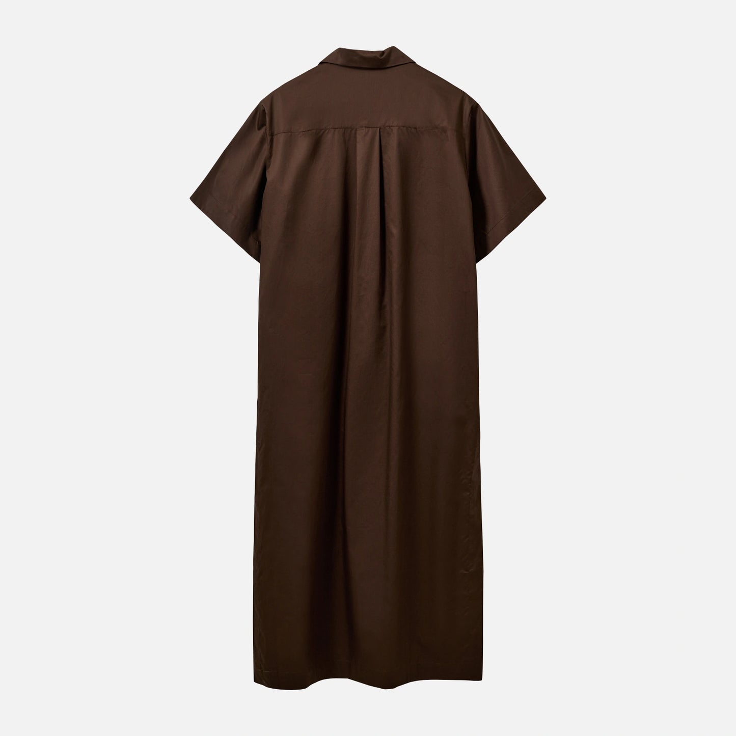 AsanaSW Oversize Shirt Dress fra Sofie Schnoor - Intense Brown - Fra ryggen