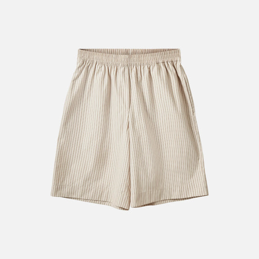 BlairSW Bermuda Shorts fra Sofie Schnoor - Off White/Black Stripe