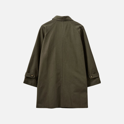 Filippa Coat fra Sofie Schnoor - Army Green - Set fra ryggen