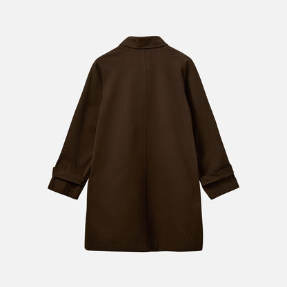 Filippa Coat fra Sofie Schnoor - Dark Brown - Fra ryggen